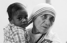 File Photo of Blessed Mother Teresa Holding a Child