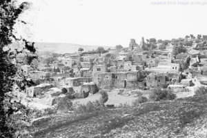 File Photo of Bethany ca. 1900, adapted from image at loc.gov from G. Eric and Edith Matson Photograph Collection