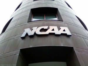 NCAA Headquarters Facade