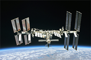International Space Station, adapted from image at nasa.gov