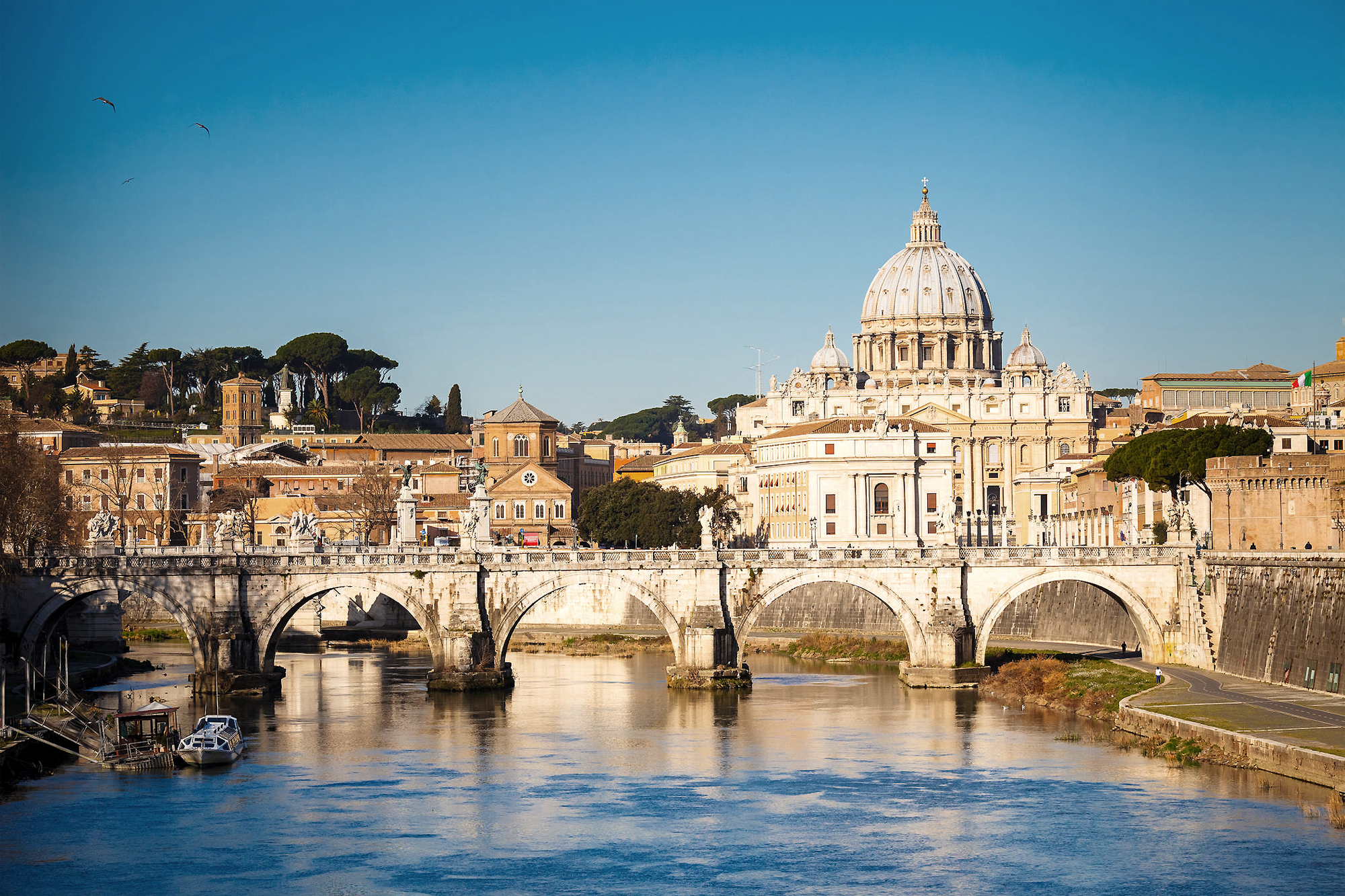 Vatican, Bridge, River adapted from state.gov image