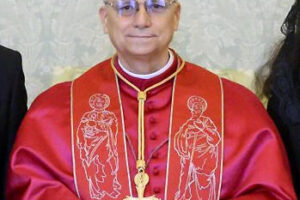 Cropped Image of Pope Leo IV adapted from image at usembassy.gov