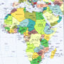 Africa Map adapted from .gov image