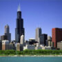 File photo of Chicago skyline, adapted from image at fermi,gov