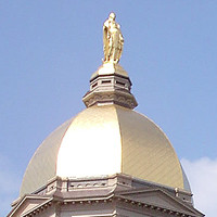 Golden Dome in Bright Sunlight